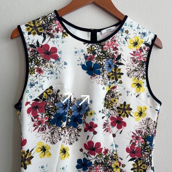 Erdem Floral Maura Sheath Dress 10 - Picture 13 of 13